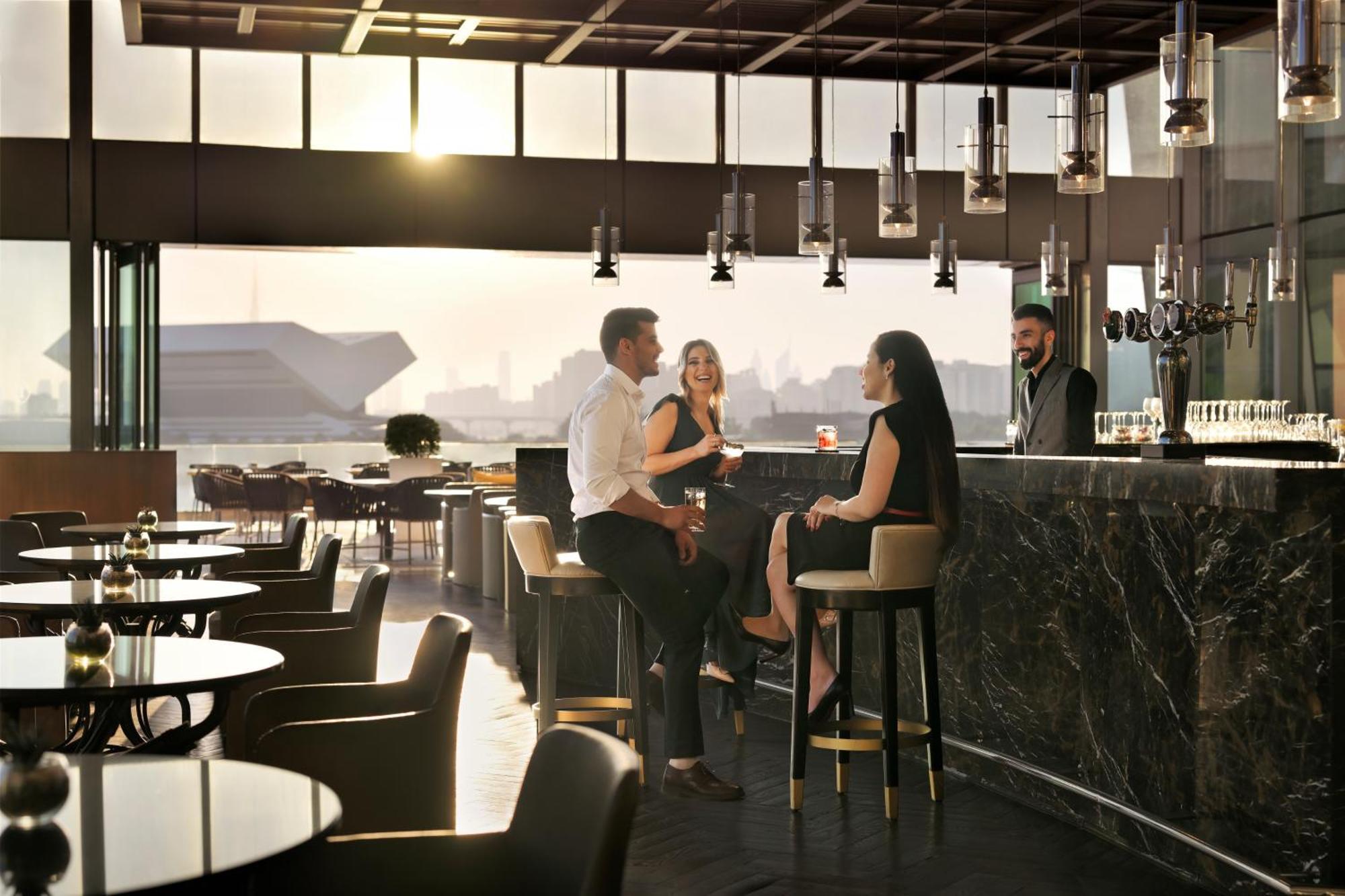 Intercontinental Dubai Festival City By Ihg Luaran gambar The Sky Bar
